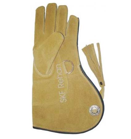 Falconry Leather Gloves.